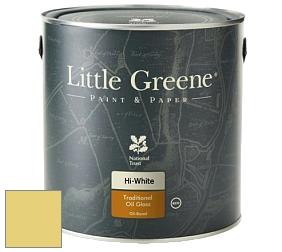 Краска Little Greene Traditional Oil Gloss высокоглянцевая масляная краска цвет NCS S 1040-G90Y 