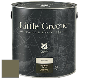 Краска Little Greene Intelligent Masonry Paint матовая колеруемая краска цвет NCS S 6020-G70Y 