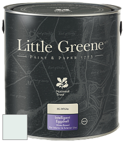 Краска Little Greene Intelligent Eggshell полуматовая моющаяся краска цвет NCS S 0505-B80G 