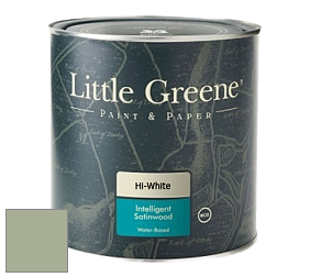 Краска Little Greene Intelligent Satinwood полуглянцевая моющаяся краска цвет LGGr295 Boringdon Green