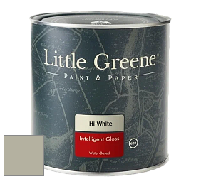 Краска Little Greene Intelligent Gloss глянцевая моющаяся краска цвет LG163 French Grey Dark