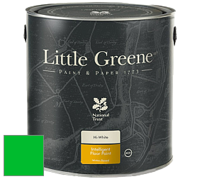 Краска Little Greene Intelligent Floor Paint полуглянцевая быстросохнущая краска цвет RAL 6038 