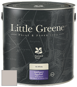 Краска Little Greene Intelligent Eggshell полуматовая моющаяся краска цвет LG244 Dash of Soot