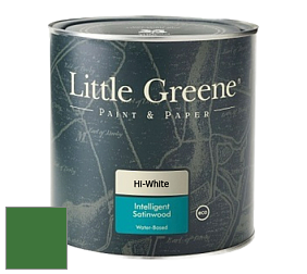 Краска Little Greene Intelligent Satinwood полуглянцевая моющаяся краска цвет RAL 6010 