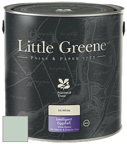 Краска Little Greene Intelligent Eggshell полуматовая моющаяся краска цвет NCS S 1510-G 
