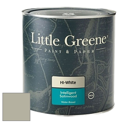 Краска Little Greene Intelligent Satinwood полуглянцевая моющаяся краска цвет LG163 French Grey Dark