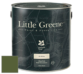 Краска Little Greene Absolute Matt Emulsion матовая краска для потолка цвет LG303 Jewel Beetle