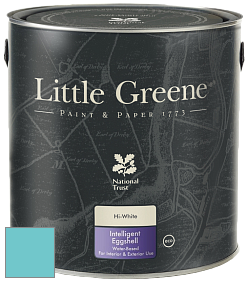 Краска Little Greene Intelligent Eggshell полуматовая моющаяся краска цвет NCS S 1040-B30G 