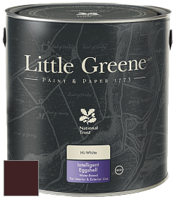 Краска Little Greene Intelligent Eggshell полуматовая моющаяся краска цвет RAL 3007 