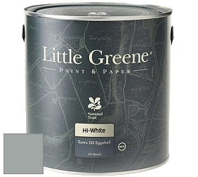 Краска Little Greene Tom’s Oil Eggshell полуматовая масляная краска цвет LG107 Bone China Blue