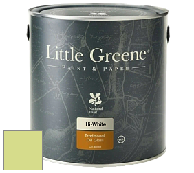 Краска Little Greene Traditional Oil Gloss высокоглянцевая масляная краска цвет NCS S 0540-G50Y 