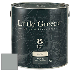 Краска Little Greene Absolute Matt Emulsion матовая краска для потолка цвет LG107 Bone China Blue