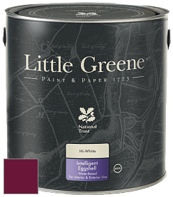 Краска Little Greene Intelligent Eggshell полуматовая моющаяся краска цвет RAL 4004 