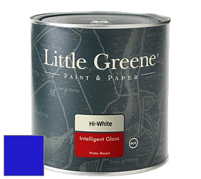 Краска Little Greene Intelligent Gloss глянцевая моющаяся краска цвет LG264 Ultra Blue
