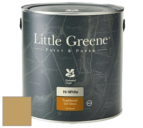 Краска Little Greene Traditional Oil Gloss высокоглянцевая масляная краска цвет LG336 Bassoon