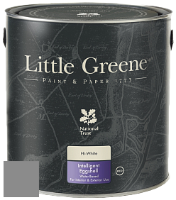 Краска Little Greene Intelligent Eggshell полуматовая моющаяся краска цвет NCS S 5000-N 