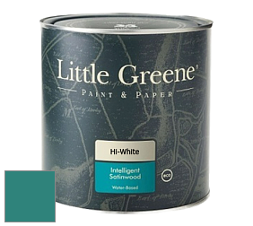 Краска Little Greene Intelligent Satinwood полуглянцевая моющаяся краска цвет NCS S 4040-B60G 
