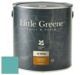 Краска Little Greene Traditional Oil Gloss высокоглянцевая масляная краска цвет NCS S 2040-B50G 