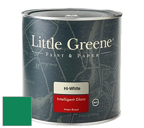 Краска Little Greene Intelligent Gloss глянцевая моющаяся краска цвет RAL 6032 