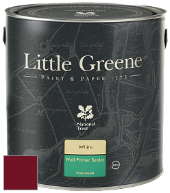 Краска Little Greene Wall Primer Sealer кроющий колеруемый грунт цвет LG192 Theatre Red