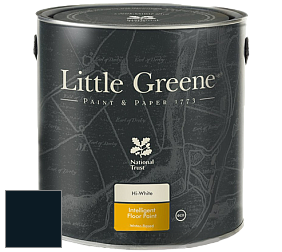 Краска Little Greene Intelligent Floor Paint полуглянцевая быстросохнущая краска цвет LG221 Basalt