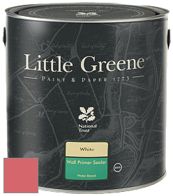 Краска Little Greene Wall Primer Sealer кроющий колеруемый грунт цвет LG189 Carmine