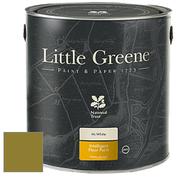 Краска Little Greene Intelligent Floor Paint полуглянцевая быстросохнущая краска цвет NCS S 3560-G70Y 
