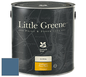 Краска Little Greene Intelligent Floor Paint полуглянцевая быстросохнущая краска цвет NCS S 5030-R90B 