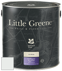 Краска Little Greene Intelligent Eggshell полуматовая моющаяся краска цвет NCS S 0502-G 