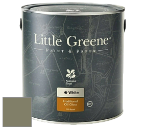 Краска Little Greene Traditional Oil Gloss высокоглянцевая масляная краска цвет RAL 7002 