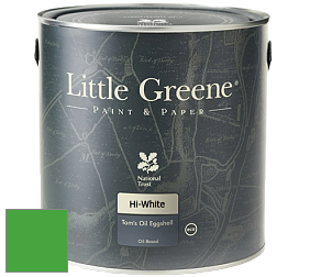 Краска Little Greene Tom’s Oil Eggshell полуматовая масляная краска цвет RAL 6018 
