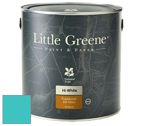 Краска Little Greene Traditional Oil Gloss высокоглянцевая масляная краска цвет NCS S 1050-B40G 