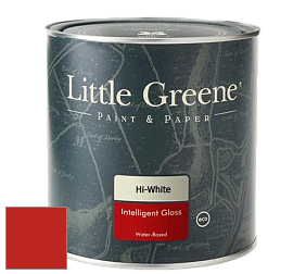 Краска Little Greene Intelligent Gloss глянцевая моющаяся краска цвет LG190 Atomic Red
