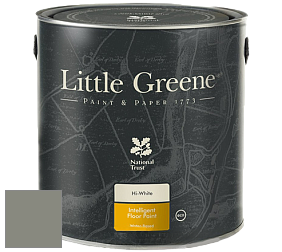 Краска Little Greene Intelligent Floor Paint полуглянцевая быстросохнущая краска цвет NCS S 5005-G50Y 