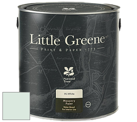 Краска Little Greene Intelligent Masonry Paint матовая колеруемая краска цвет LG283 Aquamarine Light