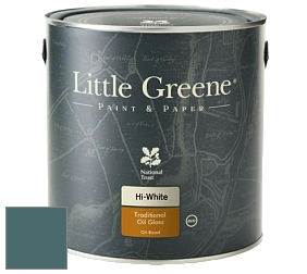 Краска Little Greene Traditional Oil Gloss высокоглянцевая масляная краска цвет NCS S 6020-B30G 