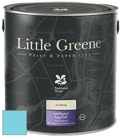 Краска Little Greene Intelligent Eggshell полуматовая моющаяся краска цвет NCS S 0540-B10G 