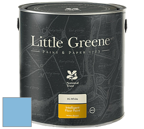 Краска Little Greene Intelligent Floor Paint полуглянцевая быстросохнущая краска цвет NCS S 1040-R90B 
