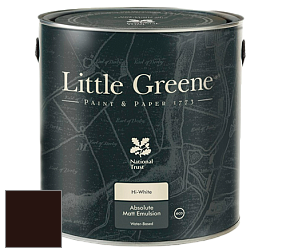 Краска Little Greene Absolute Matt Emulsion матовая краска для потолка цвет LG8 Purple Brown