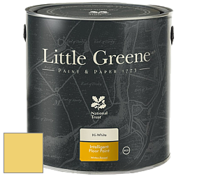 Краска Little Greene Intelligent Floor Paint полуглянцевая быстросохнущая краска цвет LG335 Indian Yellow