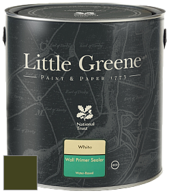 Краска Little Greene Wall Primer Sealer кроющий колеруемый грунт цвет LG72 Olive Colour