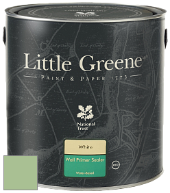 Краска Little Greene Wall Primer Sealer кроющий колеруемый грунт цвет LG91 Pea Green