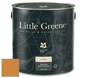 Краска Little Greene Absolute Matt Emulsion матовая краска для потолка цвет LG350 Ashes of Marigold