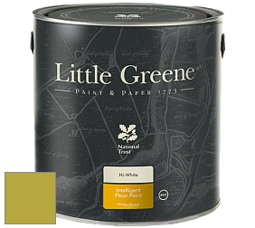 Краска Little Greene Intelligent Floor Paint полуглянцевая быстросохнущая краска цвет NCS S 2060-G70Y 