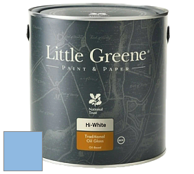 Краска Little Greene Traditional Oil Gloss высокоглянцевая масляная краска цвет NCS S 1040-R80B 