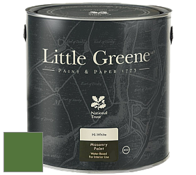 Краска Little Greene Intelligent Masonry Paint матовая колеруемая краска цвет RAL 6025 