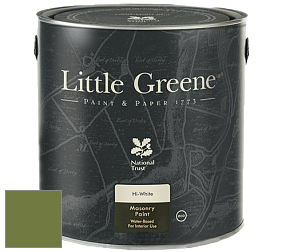 Краска Little Greene Intelligent Masonry Paint матовая колеруемая краска цвет NCS S 4050-G40Y 