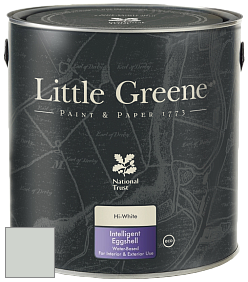 Краска Little Greene Intelligent Eggshell полуматовая моющаяся краска цвет RAL 9018 