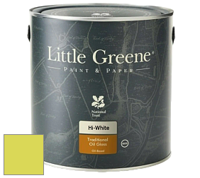 Краска Little Greene Traditional Oil Gloss высокоглянцевая масляная краска цвет NCS S 0560-G60Y 