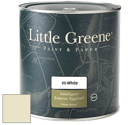 Краска Little Greene Intelligent Exterior Eggshell полуматовая водная краска цвет LG331 Silent White - Deep